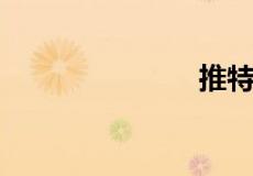 推特是啥意思