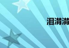 泪潸潸是什么意思