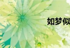 如梦似幻什么意思