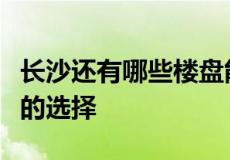长沙还有哪些楼盘能为购房者提供更高性价比的选择