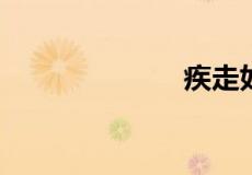 疾走如飞的意思