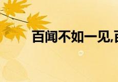 百闻不如一见,百见不如一干的意思