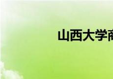 山西大学商务学院是几本