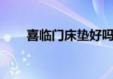 喜临门床垫好吗?这个的质量怎么样?