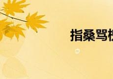 指桑骂槐指什么生肖