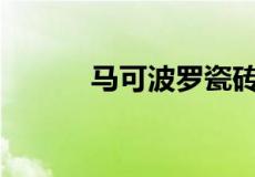 马可波罗瓷砖的优缺点是什么？