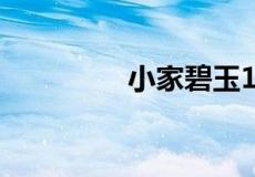 小家碧玉12生肖是哪一肖