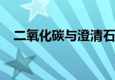二氧化碳与澄清石灰水反应的化学方程式