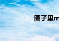圈子里maso什么意思