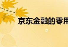 京东金融的零用钱和理财金哪个好?