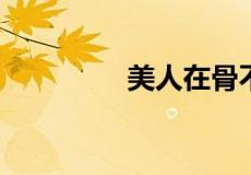 美人在骨不在皮什么意思