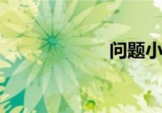 问题小说名词解释