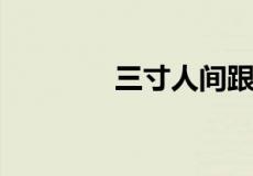 三寸人间跟前四部什么关系