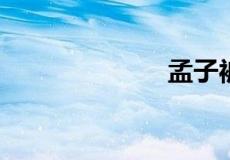 孟子被称为什么