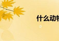 什么动物的尾巴最粗
