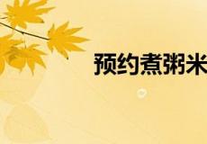 预约煮粥米泡一晚上有害吗