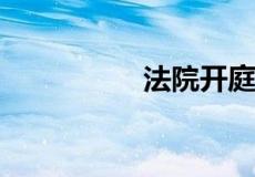 法院开庭原告说话技巧