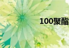 100聚酯纤维为什么贵