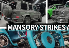 Mansory 改装的 Mercedes-AMG G 63 看起来像一辆华丽的玩具车
