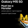 三星Galaxy M55 5G和M15 5G手机发布日期公布主要规格已确认